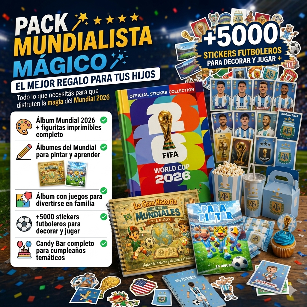 KIT MUNDIALISTA MÁGICO